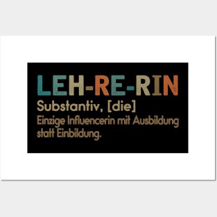 LEH-RE-RIN SUBSTANTIV Posters and Art